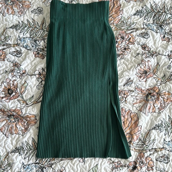 Express Dresses & Skirts - Express Ribbed Midi Skirt